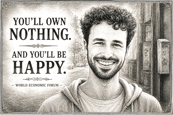 Why You Already Don't Own Anything, but Can be Happy
